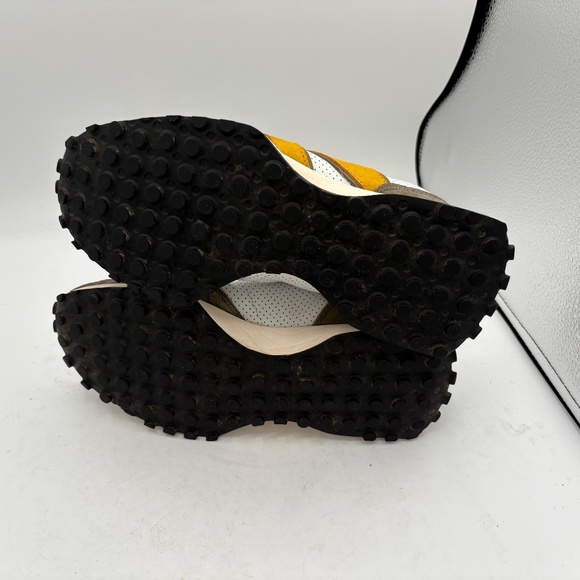 New Balance MS327PO White/Yellow/Olive Men's Sneaker Sz 10 - Picture 7 of 12